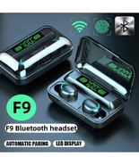 F9 Wireless Bluetooth Earbuds with LED Display &amp; Charging Case – HiFi Sound - $14.90