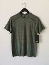 Nwt Lululemon WVRG/SKSR Green Multi Metal Vent Tech Ss 2.0 Top Shirt Men&#39;s Me... - £61.01 GBP