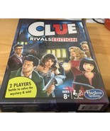 Clue Rivals Edition Board Game by Hasbro 2 Players Ages 8+ New Factory S... - $6.79
