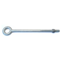 1/2&quot;-13 x 1&quot; x 10&quot; x 12&quot; Hot Dip Galvanized Eye Bolts (1 pcs.) - $14.02