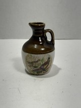 Montrose Potteries (Scotland) handmade Jug  miniature Birds Beautiful pi... - $22.53