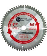 Benchmark Abrasives 6-1/2&quot; Tct Saw Blade With 5/8&quot; Arbor,, 6-1/2&quot; - 60 T... - £25.37 GBP