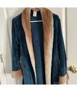 Women’s Size M(8-10) Secret Treasures green long sleeve robe with waist tie - $179.16 MXN
