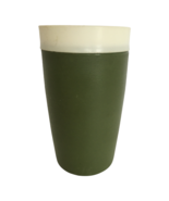 Royal Satin Therm-O-Ware Drinking Tumbler Insulated Cup Green Mid Centur... - £6.37 GBP