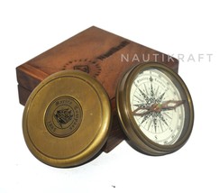 Vintage Marine Compass-1885 - A Nautical Elegance -Kids ,Birthday Gift- Antique - £17.57 GBP