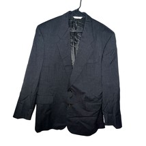 Vintage Boss Hugo Boss Delon Mens Blazer Jacket 100% Wool Gray Size 40R ... - $40.61