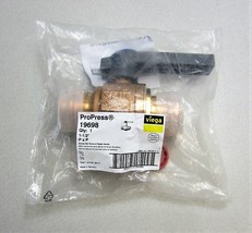 Viega ProPress 19698 1 1/2&quot; PxP Bronze Ball Valve with Plastic Handle New - $69.82