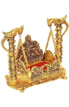 Metal Swing Laddu Gopal Jhula Hindola Palana Krishna Jhula For Janmashtami - £31.98 GBP