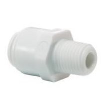John Guest Speedfit CI010823W 1/4 inch x 3/8 NPTF Straight Adaptor (Pack... - $23.43