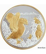 Alaska Mint PUFFIN BIRDS Silver Medallion Proof 1Oz - £117.72 GBP