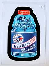 2016 Topps MLB Baseball Wacky Packages Toronto Blue Jays Bird Bath Sticker Tradi - £2.75 GBP