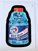 2016 Topps MLB Baseball Wacky Packages Toronto Blue Jays Bird Bath Sticker Tradi - £2.61 GBP