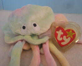 TY Beanie Babies Baby plush  &quot;GOOCHY&quot; PASTEL JELLYFISH W/TAG - $11.70