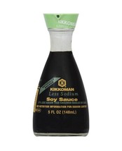 Kikkoman Soy Sauce Lower Sodium 5 Oz Dispenser (Pack Of 5) - £62.31 GBP