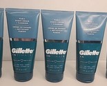 Gillette Intimate Pubic Shave Cream + Cleanser 6oz Lot of 5 NEW - £18.56 GBP