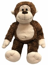 Build A Bear Workshop Monkey Chimpanzee 18&quot; Stuffed Animal Plush Brown S... - £23.11 GBP