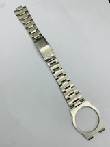 Dynamic Geneve Watch Bracelet Stainless Steel Gents Strap With Ring FOR OMEGA - £60.93 GBP