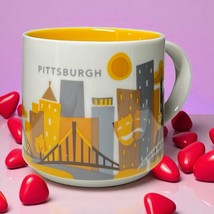 Starbucks 2015 PITTSBURGH PA You Are Here Collection 14oz Coffee Mug EUC - $19.79