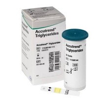 Original ROCHE ACCUTREND Triglycerides Test Strips Triglyceride ED 02/2025 - $79.20