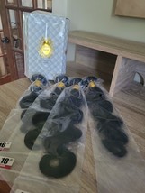 100% Human Hair Bundles Natural Black 16&quot; 18&quot; 20&quot; 22&quot; - $1,113.88 MXN