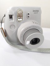 Fujifilm INSTAX Mini 9 instant camera White smokey white grey gray Fuji ... - $45.00