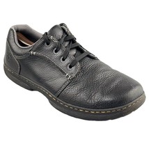 Dr Martens Shoes Rockland Napa Leather Black 4 Eyelet Casual Derby Mens Size 12M - $40.49