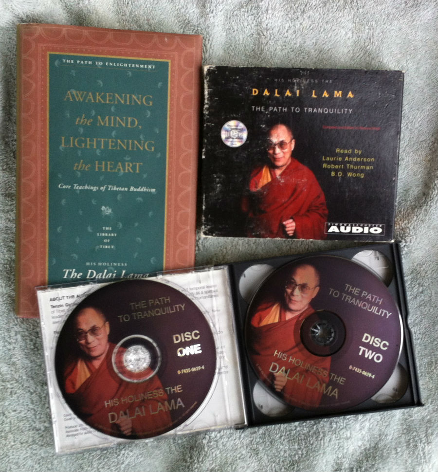 Dalai Lama book and audiobook - $22.00