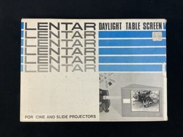 GAF Lentar Lenco Table Top Slide &amp; Film Projector Viewer Daylight Screen - £14.92 GBP