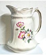 Milk or Large Cream Pitcher in Briar Rose Pattern 6 3/5&quot; Made in Eastlan... - £7.15 GBP