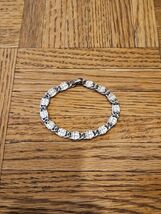 Sarah Coventry Silver Tone Chain Link Bracelet Vintage - $203.82 MXN