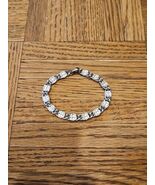 Sarah Coventry Silver Tone Chain Link Bracelet Vintage - $10.99