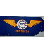 U.S. Army  Air Force AWS World War 2 Observer Arm Band-Some Damage - €7,38 EUR