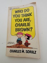 Vintage 1968 Who Do You Think You Are, Charlie Brown Comic Book Charles Schulz - £6.92 GBP