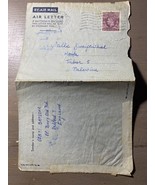 Copertina Regno Unito Regno Unito con lettera alla Palestina 1945 - €10,52 EUR