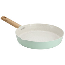 Gibson Home Marbleton Ceramic Nonstick Alumium 9.5 Inch Frying Pan in Mint - $36.95