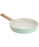 Gibson Home Marbleton Ceramic Nonstick Alumium 9.5 Inch Frying Pan in Mint - $50.53 CAD