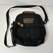 Vintage 1990s Eastsport Black Outdoor Hiking/Camping Crossbody Black Can... - £25.07 GBP