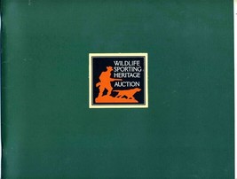 Wildlife Sporting Heritage Auction Catalog 1986 Swiss Avenue Counseling ... - $27.79