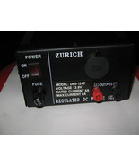 Power Supply, ZURICH, 13.8 Volt / 4 Amp Cont, 6 Amp Max - $44.99