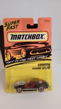 Rare 1995 Mattel Matchbox Corvette Grand Sport #2 / The Widow / Black / New - £5.39 GBP