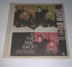 Fleetwood Mac Show Newspaper Supplement Vintage 2003 Concert Lindsey Buc... - $19.99