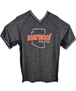 Marucci Baseball Shirt 28 Mens Large Dark Gray V Neck Shirt Victus Short... - $39.60 CAD