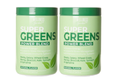 2 x Wellness Garden Super Greens Power Blend Natural Flavor 9.98 oz  - $42.99