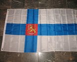 3x5 Valtiolippu Finland State Flag 3&#39;x5&#39; Banner Brass Grommets Vivid Col... - £10.10 GBP