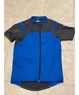 Nike Sphere Dry Full Zip Cycling Shirt Men&#39;s Size M Teal Blue Medium Biking - €8,30 EUR