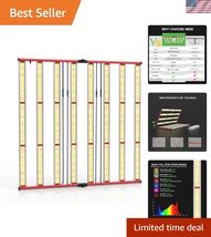 800W LED Grow Lights, Full Spectrum Grow Light with UV IR, Daisy Chain P... - $620.71