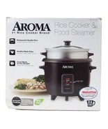 Aroma Housewares ARC-363-1NGB Rice Cooker Food Steamer 2-6 Cups - Open Box - £13.23 GBP