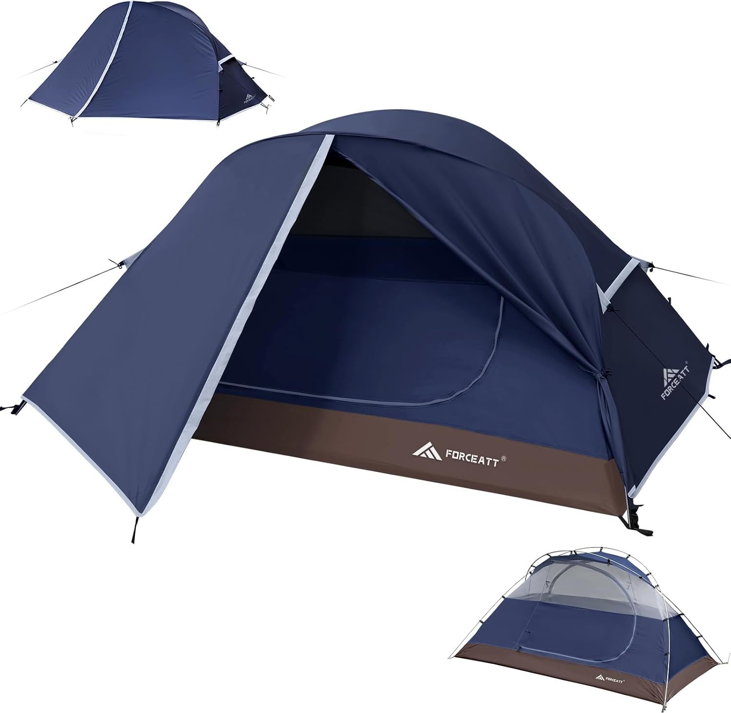 Forceatt Camping Tent 2 Person, Backpacking Tent Waterproof &amp;, Outdoor - $90.97