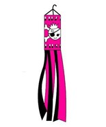 PIRATE PRINCESS WINDSOCK flying wind sock flag garden socks  FL620 new t... - $9.01 CAD