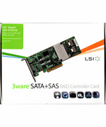 LSI 3WARE SAS 9750-4I PCIE 6GB/S SATA+SAS RAID CONTROLLER KIT LSI00215 -... - €42,82 EUR